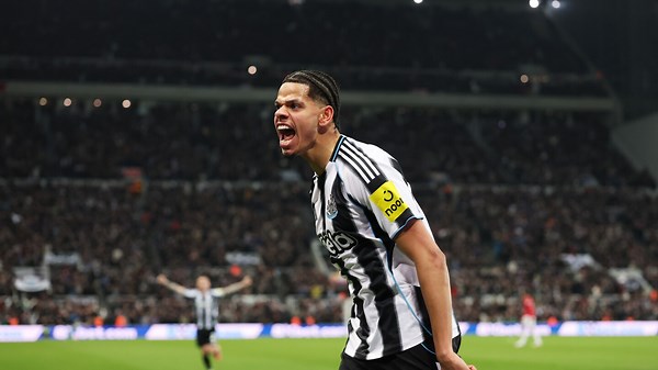 Newcastle 2-1 Manchester United: Osula's stunner steals three points for 10-man Magpies