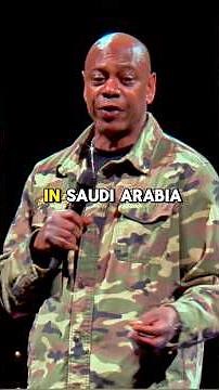 The Saudi Arabia Comedy Festival | Dave Chappelle #standupcomedy #saudiarabia #davechappelle