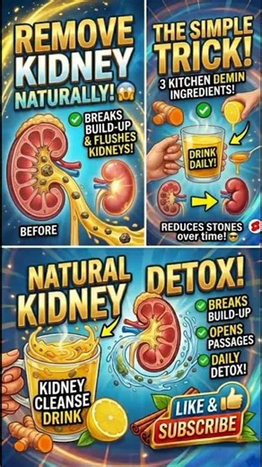 How to Remove kidney stones naturally 😱😱with this simple trick✅✅#shorts#fitness#ai#ytshorts