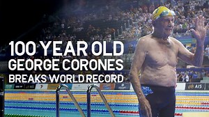 "I just jumped in and went, that's all. If you just keep doing something every day, you just keep repeating it, you can keep doing it." For those of you who missed George's World Record breaking swim last week here it is. Along with some of the best advice going. | Swimming Australia