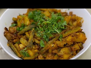 Karela Aloo Sabzi Recipe