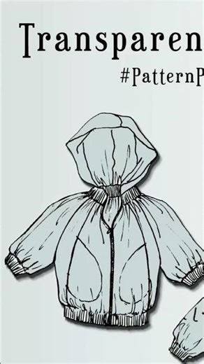 Transparent Bomber Jacket #patternpuzzle ‪@studiofaro‬