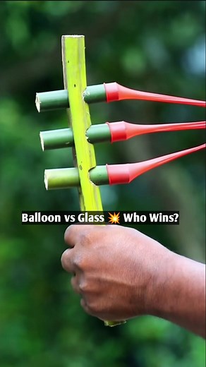 3.3K views · 21 reactions | “Can a Balloon Really Break Glass?  | Creative DIY Experiment”#CreativeIdeas #DIYExperiment #BalloonTrick #LifeHack | Rifat Hossain Choton | Facebook
