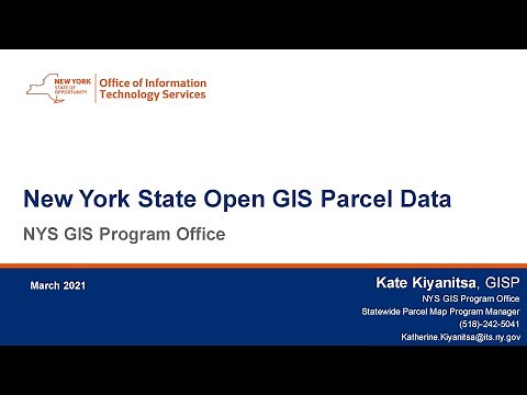 NYS Open GIS Parcel Data