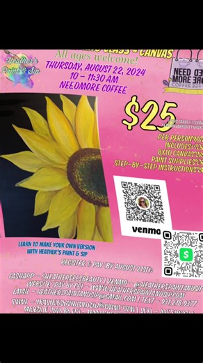 Heather’s Paint & Sip on TikTok