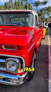 78K views · 2.7K reactions | Bright red, clean lines, shining chrome, and real V8 power — this ’64 C10 is classic Chevy muscle built to cruise and turn heads. ❤️‍ #1964C10 #ChevyTruck #ClassicTrucks | American Classic Cars | Facebook