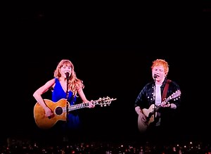 Watch: Taylor Swift and Ed Sheeran's epic performance of 'Thinking Out Loud'
