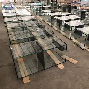 Customizable Glass Fish tank with Lid Glass Aquarium