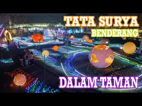 PARIS VAN JAVA MALL BANDUNG | GALACTIC GLOW | MELIHAT KEINDAHAN TATA SURYA DALAM TAMAN