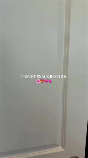 ASMR pantry snack restocks 🍒🌸🎀🪞🪄 | asmr restocking | asmr organising | satisfying sounds | kitchen restocking #asmr #asmrsounds #asmrtiktoks #asmrrelax #fyp