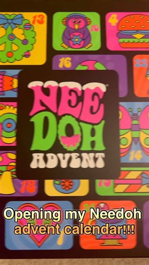Opening my Needoh advent calendar!!! PT.19 ￼