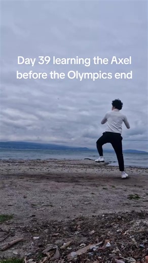 On-ice attempts will start on 27/01/2026 (after my exams). The Olympics will end on 22/02/2026 (closing ceremony). #iceskating #figureskating #axel #daily #olympics