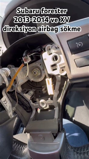 Subaru forester XV (2013-2014 )direksiyon airbag sökme @DireksiyonKaplamaci