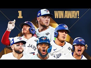 The Toronto Blue Jays are 1 win away from winning the 2025 World Series! 🇨🇦 (Final 3 outs of Game 5)