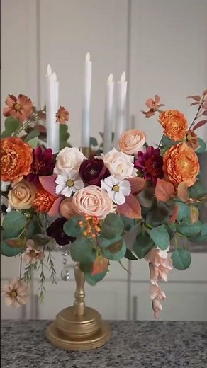 ✨ Must-Try DIY Candlelit Wedding Centerpiece! 😍
