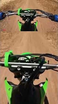Kawasaki KLX 300R test ride - best trail bike? #dirtbike #teamgreen