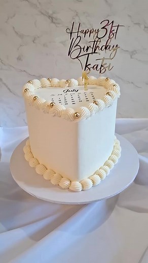 Celebrating Tsatsi's 31st Birthday with Cake