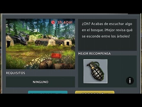 Evento militar Común / Common Military Event - Problems at the Forest Camp -Tomorrow Survival Game