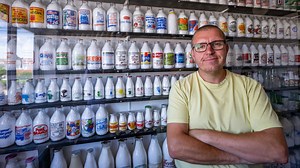 Former milkman collects over 20,000 milk bottles across 40 years