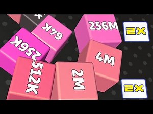 Cubes 2048.io Game 🎲 THIS IS THE HARDEST GAME 🎲 CUBES SNAKE 2048.io Gameplay