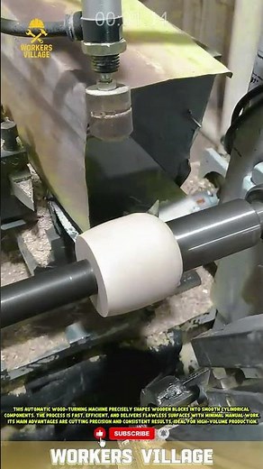 High Precision in Automated Wood Forming | Advanced Technology in the Woodworking World #innovation