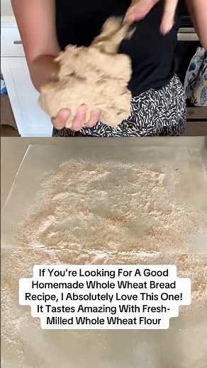 Whole Wheat Bread With Fresh Milled Flour-Family Fav Recipe