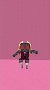 #パンダ君のスキン作り 「作ったスキンを操作、エモート」マイクラ統合版・更衣室 #shorts