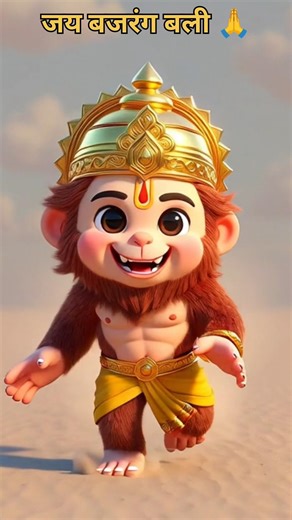 Bal Hanuman Ka Pyara Avtar ✨🙏🌺 #shorts #bajrangbali #hanuman #funytfake #ytshort