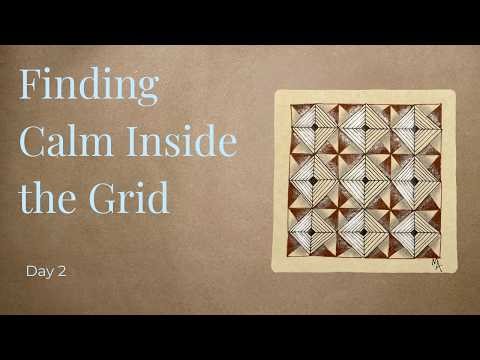 Finding Calm Inside the Grid: A March Drawing Series | Day 2