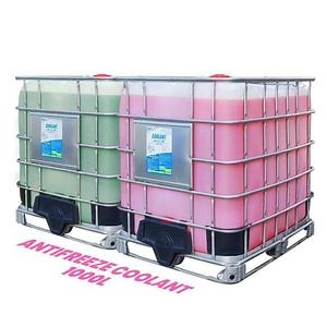 [Hot Item] Pink 1000 Liters IBC Antifreezing Solution Ethylene Glycol Water Heater Antifreeze Coolant Turning for Car Engine
