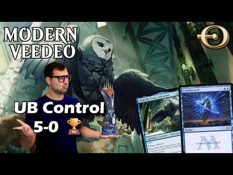 5-0 🏆 with UB Control! No Frogs, Only Flash Cards! | Modern | MTGO