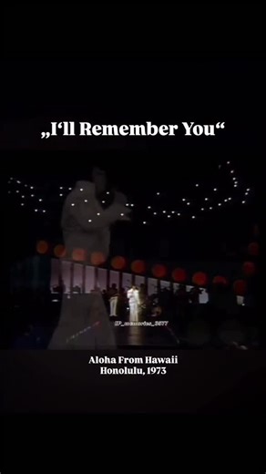 ‌🇩‌🇦‌🇷‌🇰 on Instagram: "Elvis Presley - I'll Remember You (Aloha From Hawaii, Live in Honolulu, 1973)#elvispresley#elvis#graceland #lisamariepresley#priscillapresley"