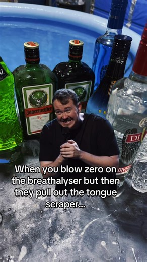 Funny Breathalyzer Moment Caught on Camera