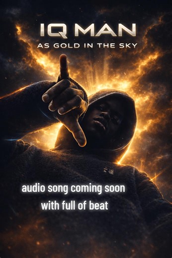 #IQ man song trending 2026 gold in the sky..written by IQ MAN cooperative