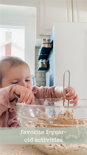 More below! ⬇️ Save this list! ✨Breaking asparagus ✨Emptying the dishwasher (remove knives first!) ✨Putting muffin liners in a muffin tray ✨Putting things away (love this stage because I know at least for my older guy the LOVE for putting things away generally fades 😅) ✨Wiping up spills She would also love to be involved in the laundry machine but it is in our unfinished basement and I try to avoid bringing her down there when possible. In the past when I’ve shared lists like this I’ve always c