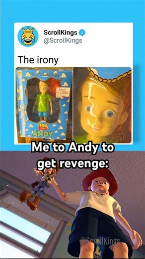 Andy from Toy Story is a toy??? 🧸
