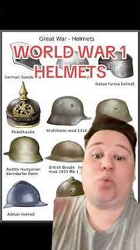 WORLD WAR 1 HELMETS #history #wwi #ww1 #worldwar1 #helmet #ww2 #wwii #militaryhistory #historical