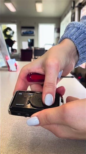 How to change a Mazda key fob battery, battery low let’s change it! #mazda #keyfob #howto #carhacks