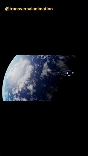 3D SPACESHIP ANIMATION | COSMIC SPACE ANIMATION #shorts