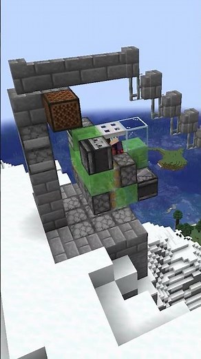 🏔️ SEILBAHN IN MINECRAFT #minecraft #minecraftshorts #minecrafttutorial