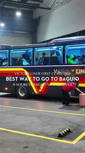 Luxury Bus Travel from Cubao to Baguio