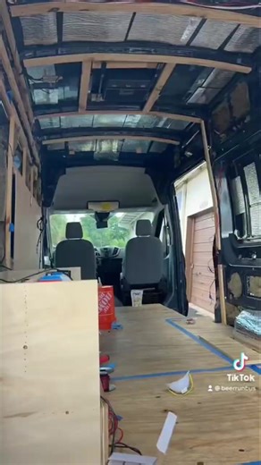 3.2K views · 23 reactions | Camper van conversion ceiling install #vanconversion #vanlife #campervan #tinyhomeonwheels | Cheryl Samples | Facebook