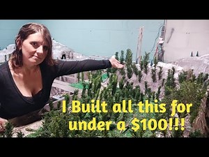 Building a Model Railroad HO Scale for under a $100 Dollars