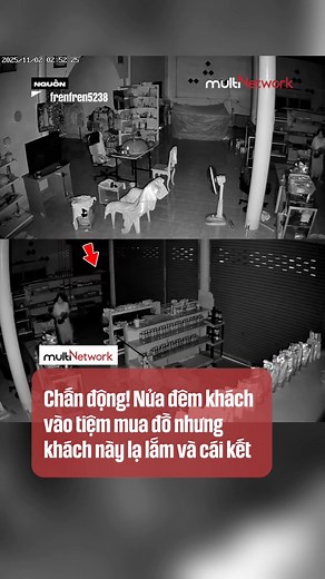 Chấn động! Nửa đêm khách vào tiệm mua đồ nhưng khách này lạ lắm và cái kết #reels #viral #MultiNetwork | The Next Face Vietnam