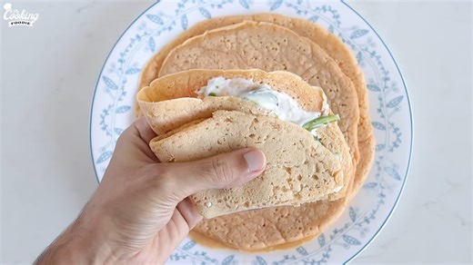 How a simple lentil batter cooks like a tortilla