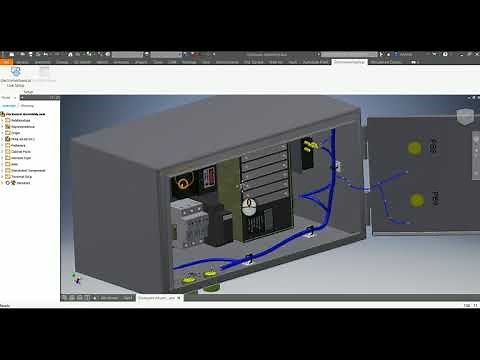 How to create a link between Inventor and AutoCAD Electrical
