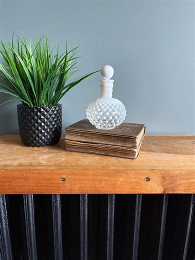 Vintage Perfume Bottle Anchor Hocking Glassware Moonstone Vanity Decor - Etsy