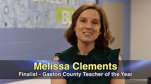 We are highlighting each of the five finalists for Gaston County Schools Teacher of the Year 2023-2024. The winner will be announced on Tuesday during our Evening of Excellence ceremony. This video features Melissa Clements of Belmont Middle School. | Gaston County Schools