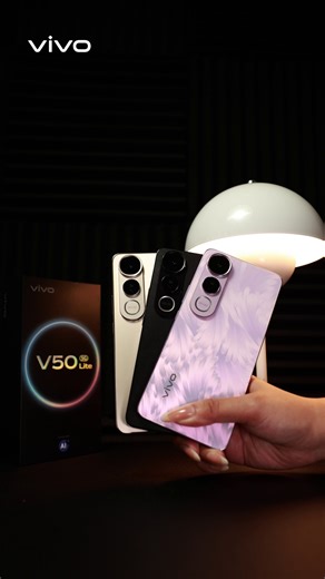 Anong colors nga ba ang mayroon si vivo V50 Lite? From the luxury of Titanium Gold, to the mystique of Fantasy Purple, and the boldness of Phantom Black—the vivo V50 Lite dazzles in every shade. Pre-order the vivo V50 Lite now until April 25, 2025 to enjoy exclusive freebies and discounts! The 4G variant (8GB 256GB) is priced at just ₱13,999, while the 5G variant start at ₱16,999 for 8GB 256GB and ₱19,999 for the 12GB 512GB variant—all available nationwide Don’t miss out and upgrade your style t
