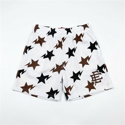 Brown Navy Lightning EE Style Mesh Shorts, Lightning Shorts Streetwear Mesh Shorts Unisex Athletic Summer Shorts for Men and Women - Etsy